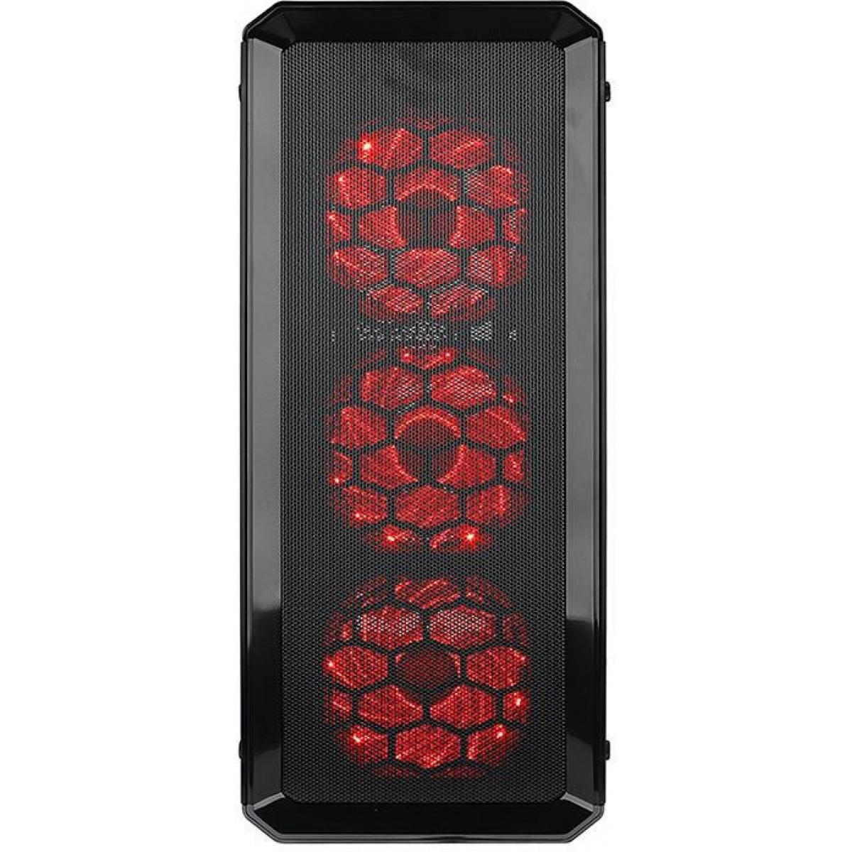 Gabinete Gamer Redragon, Grimlock RGB, Mid Tower, Vidro Temperado, Black, Sem Fonte, Com 3 Fans