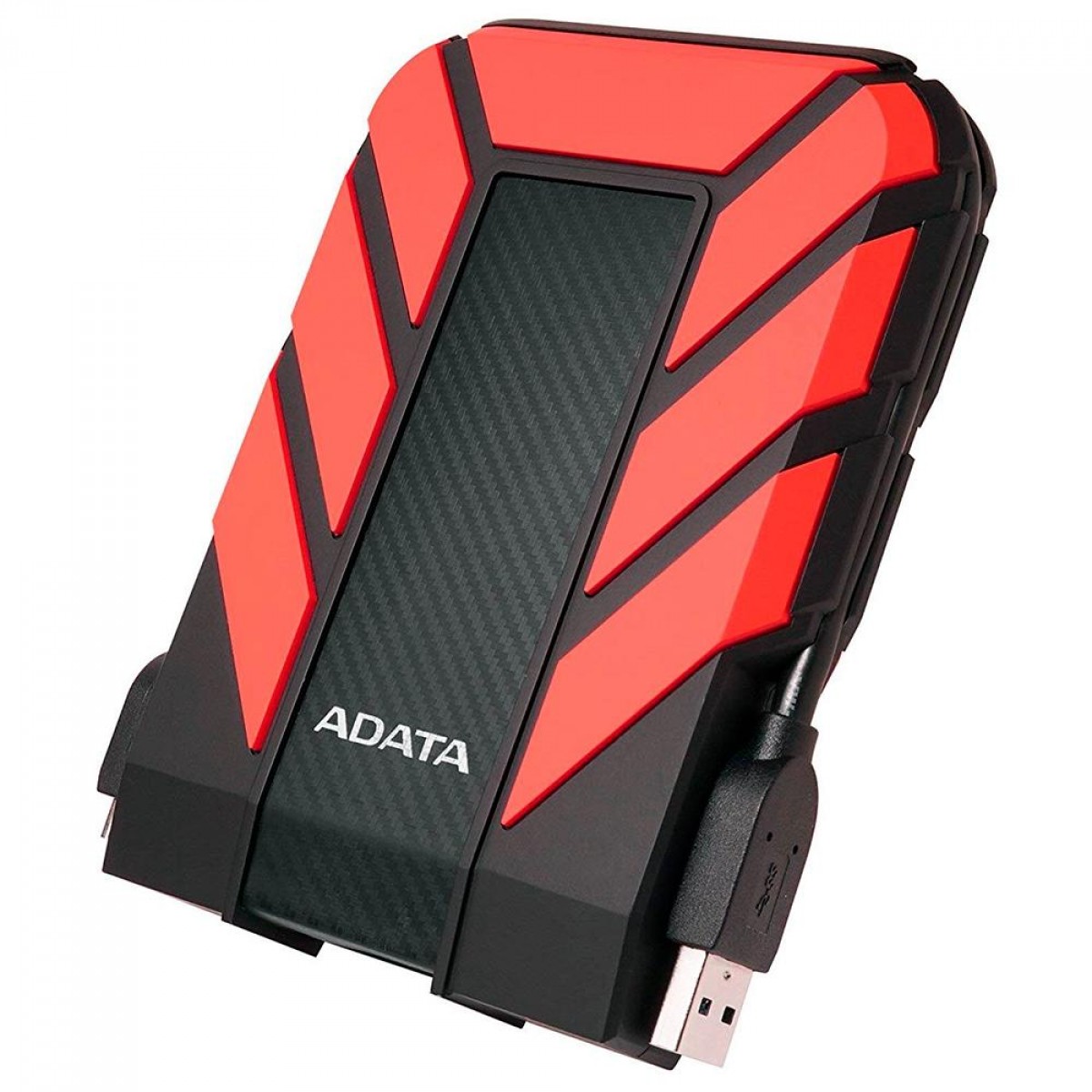 HD Externo Portátil Adata HD710 Pro 2TB, USB 3.2, Red, AHD710P-2TU31-CRD