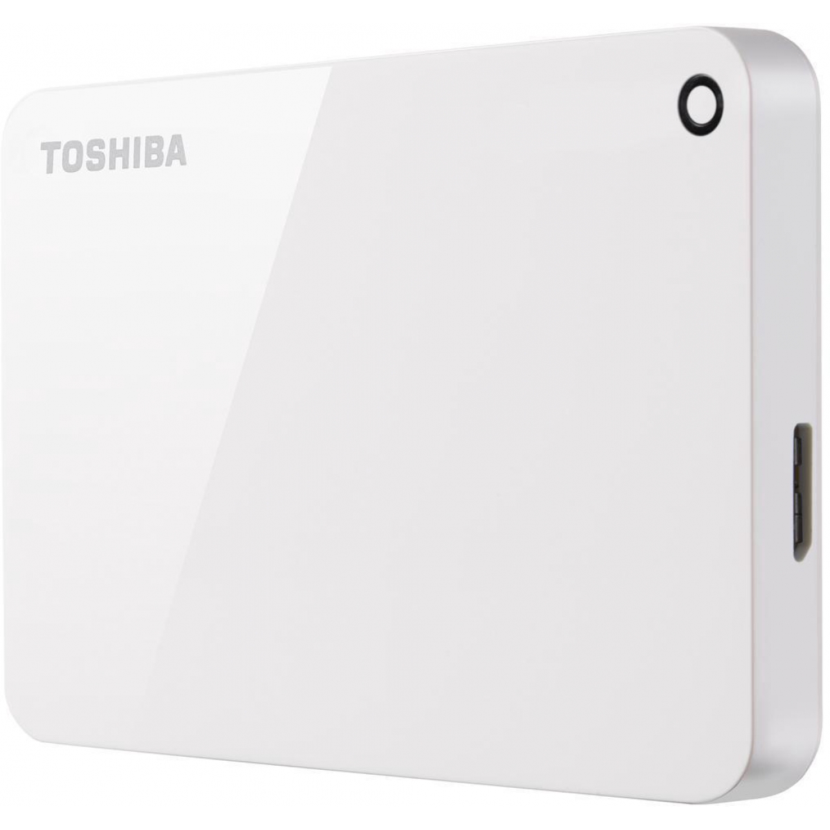 HD Externo Portátil Toshiba Canvio Advance 1TB HDTC910XW3AA USB 3.0 Branco