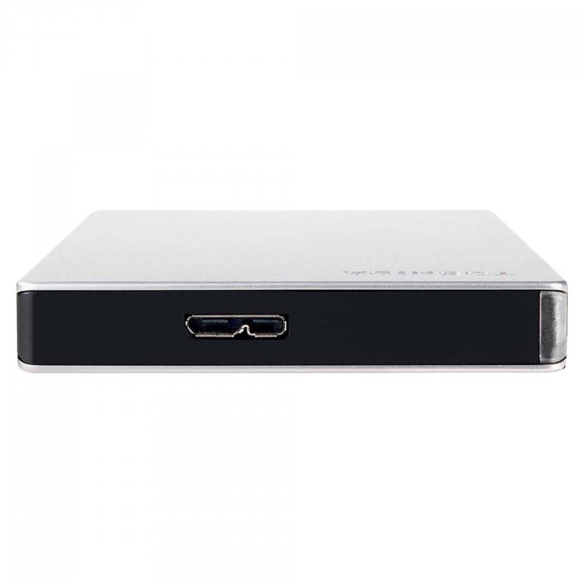 HD Externo Toshiba Canvio Slim 2TB, USB 3.0, Silver, Até 5Gb/s, HDTD320XS3EA