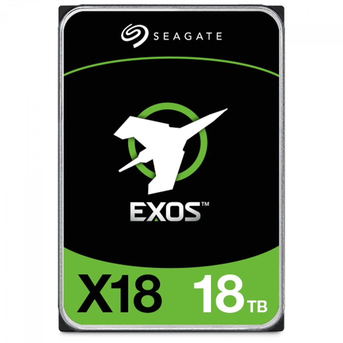 HD Seagate Exos X18, 18TB, 7200RPM, Cache 256MB, 3.5, Servidor, Aplicação em IA, ST18000NM000J