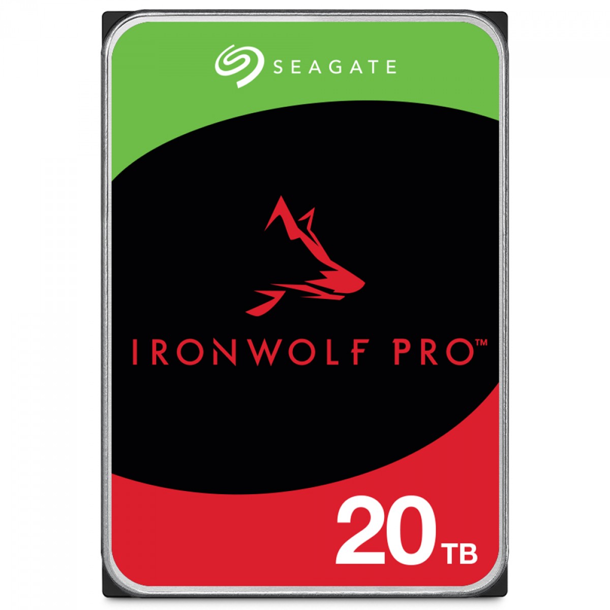 HD Seagate IronWolf Pro, 20TB, Sata III, 7200RPM, 256MB, 3.5, Aplicação em IA, ST20000NT001