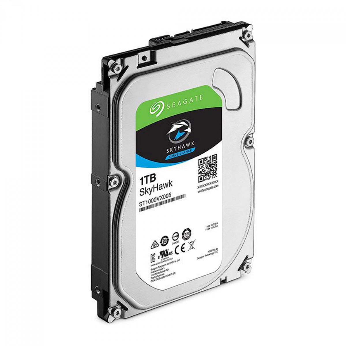 HD Seagate SkyHawk 1TB, 3.5", SATA III, 6GB/S, 5900RPM, ST1000VX005