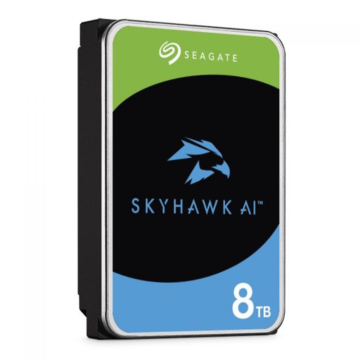 HD Seagate Skyhawk AI Surveillance 8TB, Sata 6, 7200RPM, 256MB, Aplicação em IA, ST8000VE001
