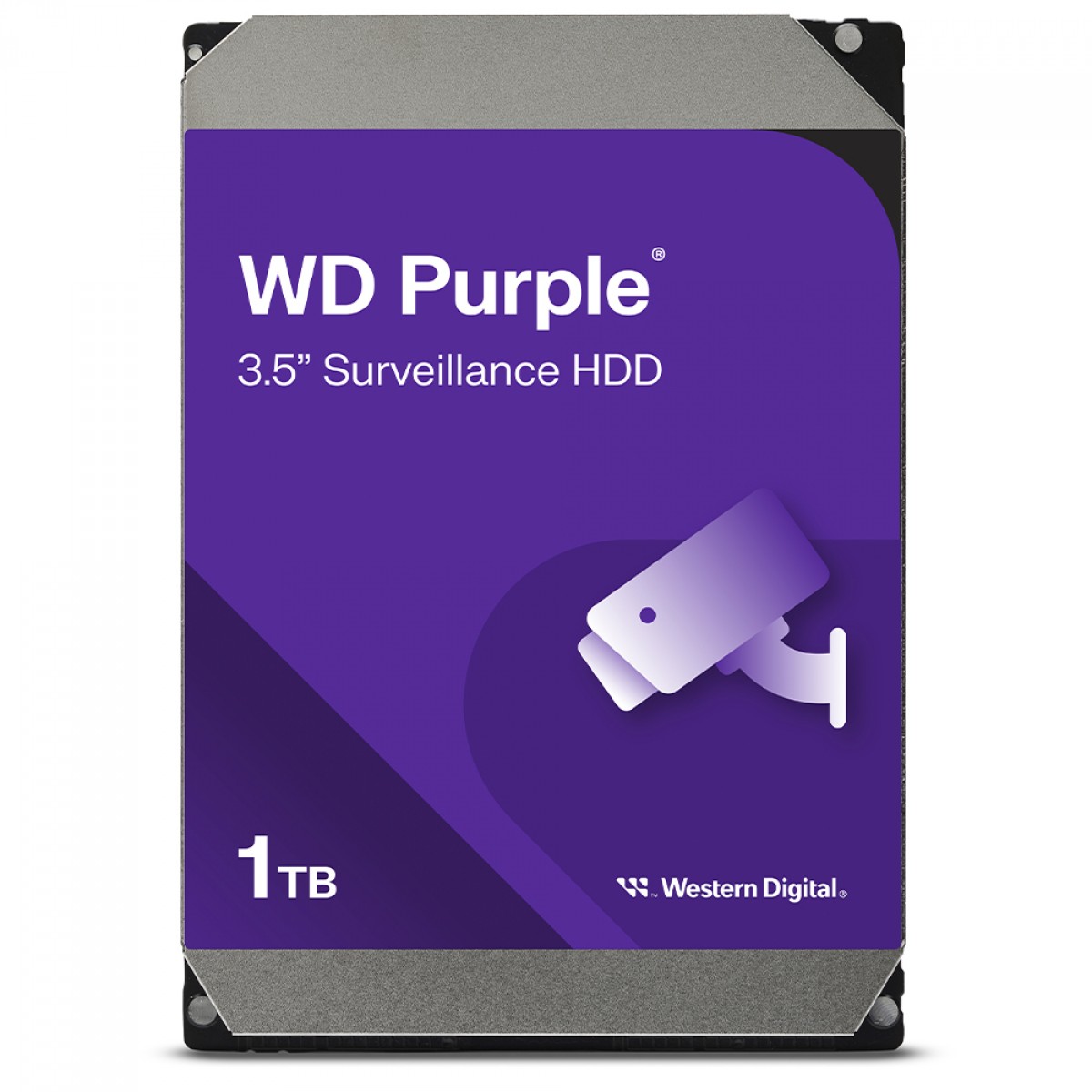 HD Western Digital Purple Surveillance 1TB, Sata III, 5400RPM, 64MB, WD11PURZ