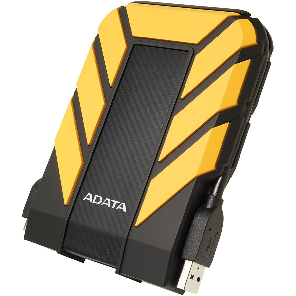 HDD Externo Portátil Adata 1TB, USB 3.2, Amarelo, AHD710P-1TU31-CYL