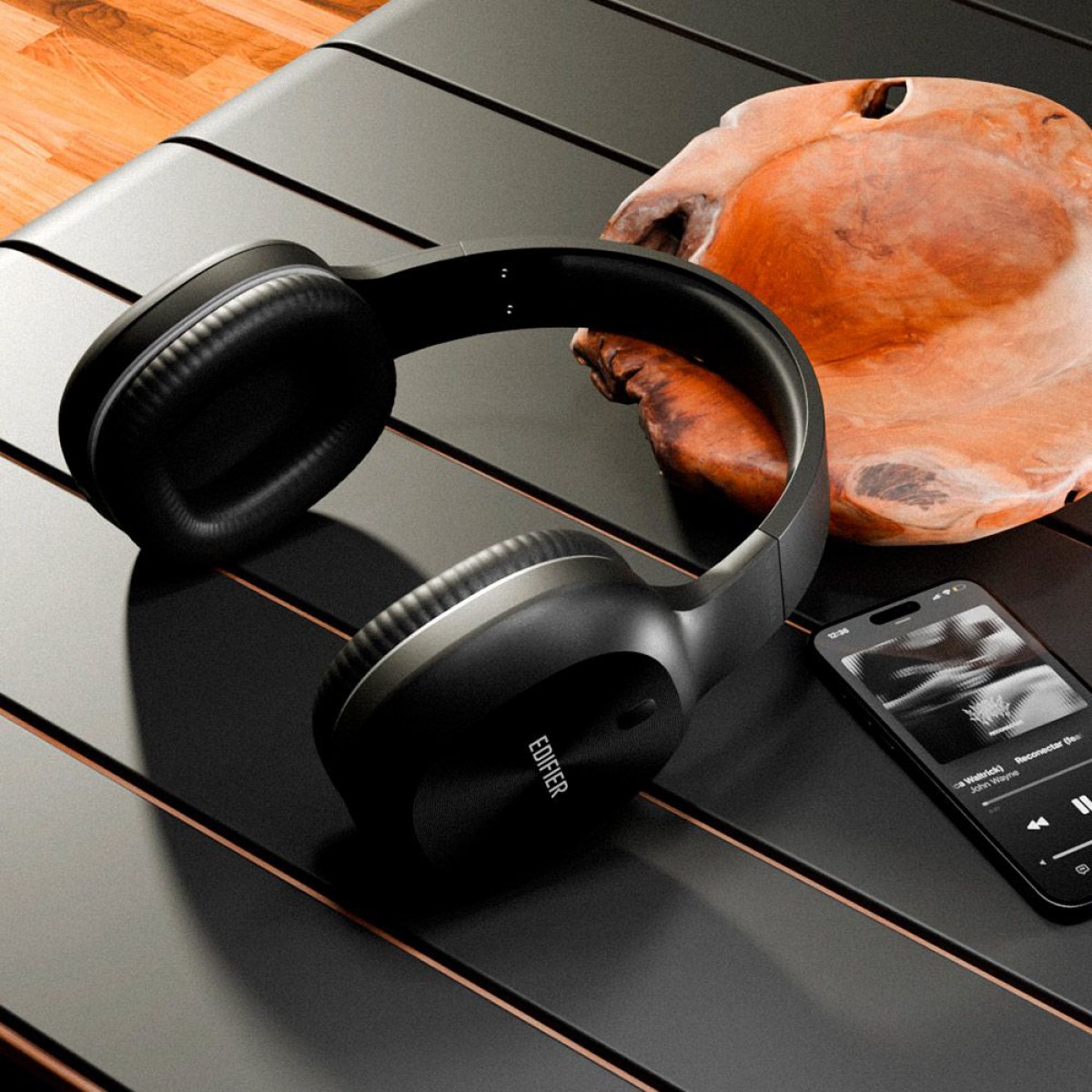 Headphone Edifier W800BT Plus, Bluetooth, Drivers de 40mm, Preto