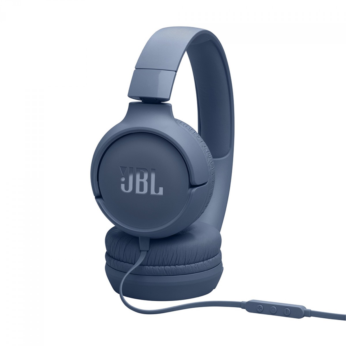 Headphone JBL Tune 520C, USB-C, Drivers de 32mm, Pure Bass, Azul, JBLT520CBLU