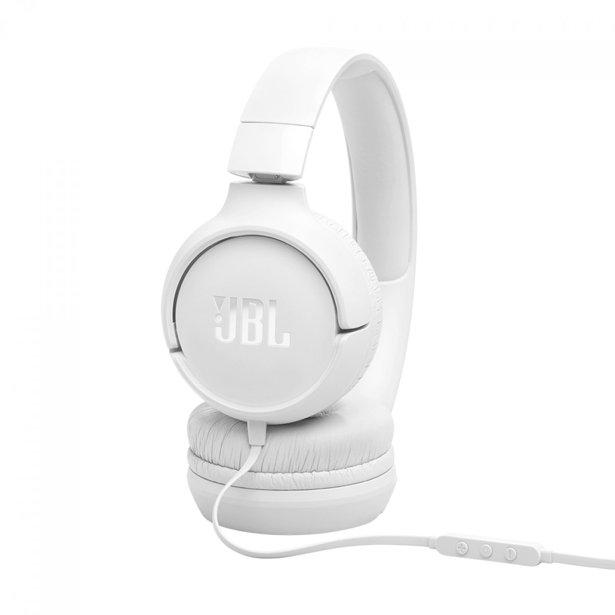 Headphone JBL Tune 520C, USB-C, Drivers de 32mm, Pure Bass, Branco, JBLT520CWHT
