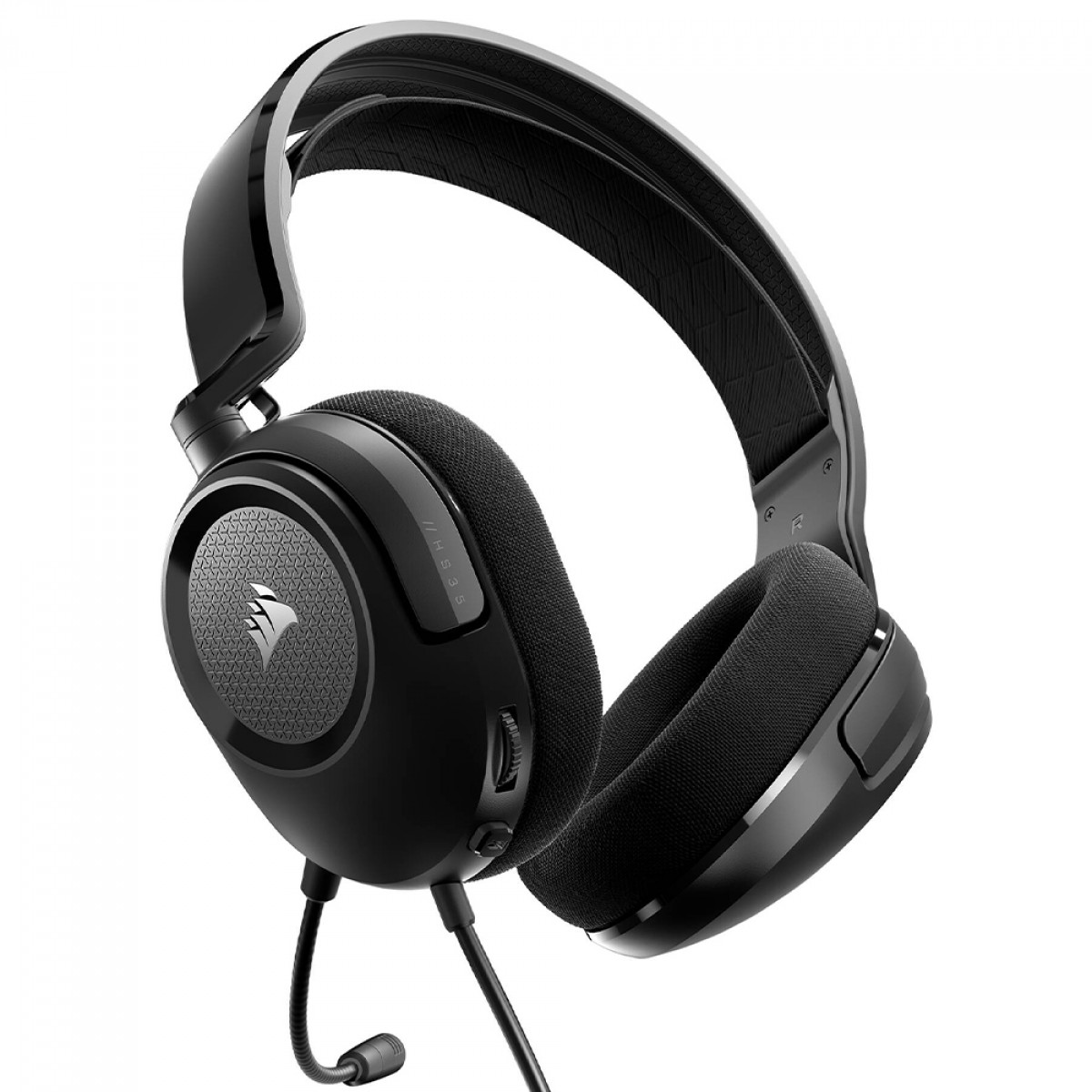 Headset Gamer Corsair HS35 V2, 3.5mm, Drivers de 50mm, Carbono, CA-9011377-NA