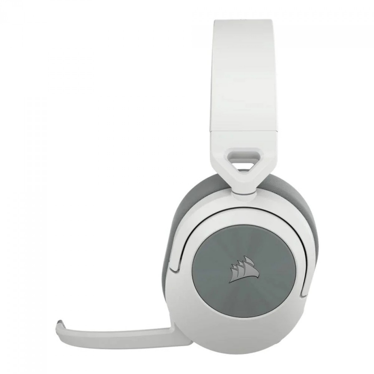 Headset Gamer Corsair HS55 Wireless, Bluetooth, Drivers de 50mm, 7.1 Surround, Branco, CA-9011281-NA