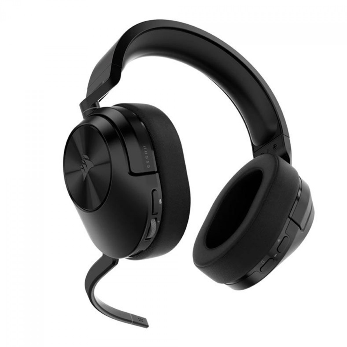 Headset Gamer Corsair HS55 Wireless, Bluetooth, Drivers de 50mm, 7.1 Surround, Carbon, CA-9011280-NA