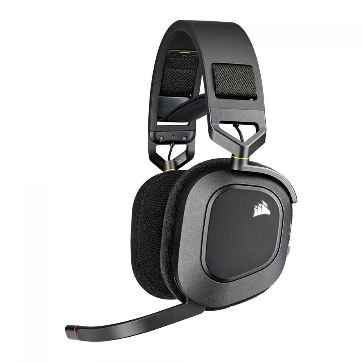 Headset Gamer Corsair HS80 Premium, RGB, Surround, Wireless, Dolby Atmos, Drivers 50mm, Preto, CA-9011235-NA