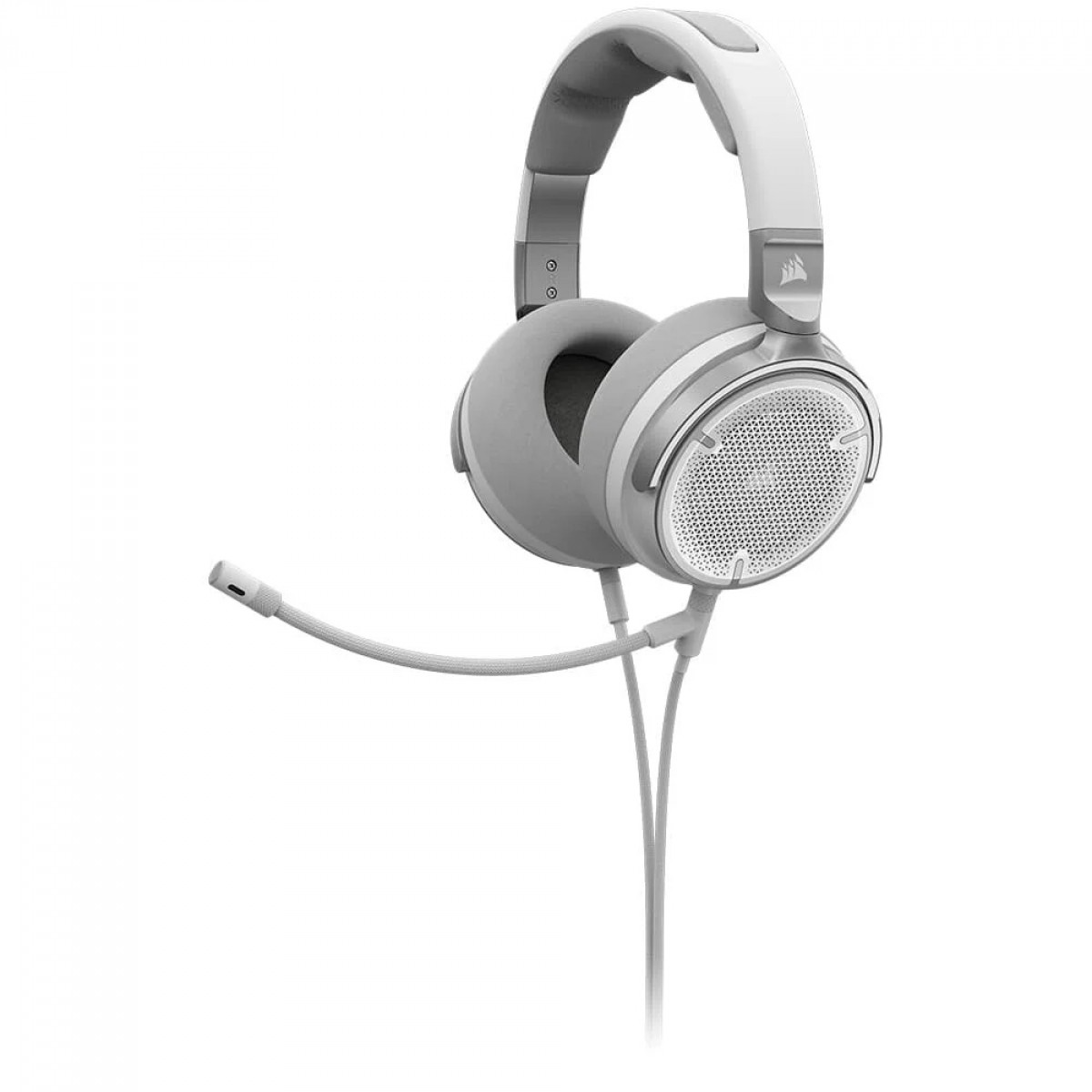 Headset Gamer Corsair Virtuoso Pro, 3.5mm, Drivers de 50mm, Múltiplas Plataformas, Branco, CA-9011371-NA