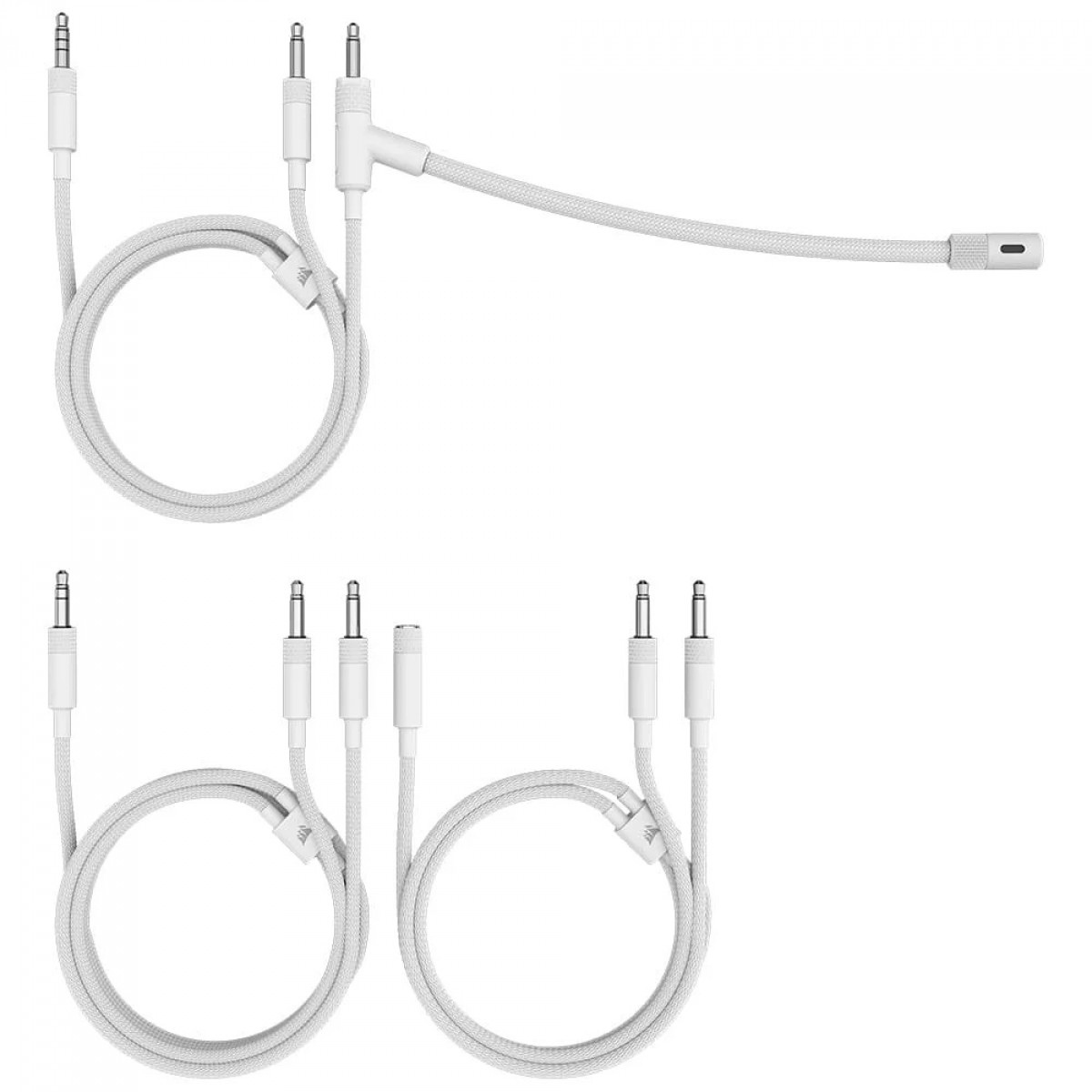 Headset Gamer Corsair Virtuoso Pro, 3.5mm, Drivers de 50mm, Múltiplas Plataformas, Branco, CA-9011371-NA