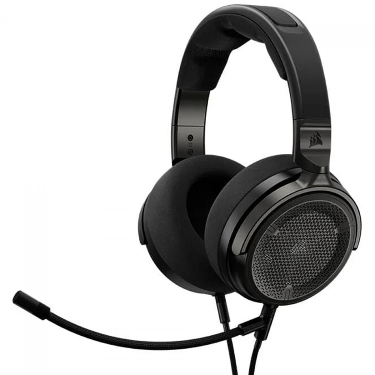 Headset Gamer Corsair Virtuoso Pro, 3.5mm, Drivers de 50mm, Múltiplas Plataformas, Carbon, CA-9011370-NA
