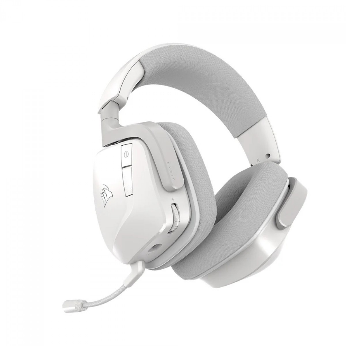 Headset Gamer Corsair Void Wireless V2, RGB, Bluetooth, Drivers de 50mm, Dolby Atmos, Branco, CA-9011380-WW