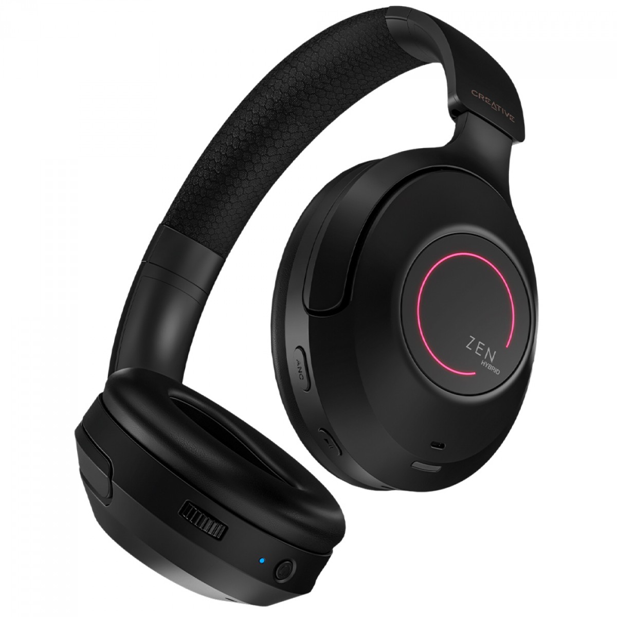 Headset Gamer Creative Zen Hybrid Pro, RGB, Bluetooth, Drivers De 40mm, Preto, 51EF1040AA000