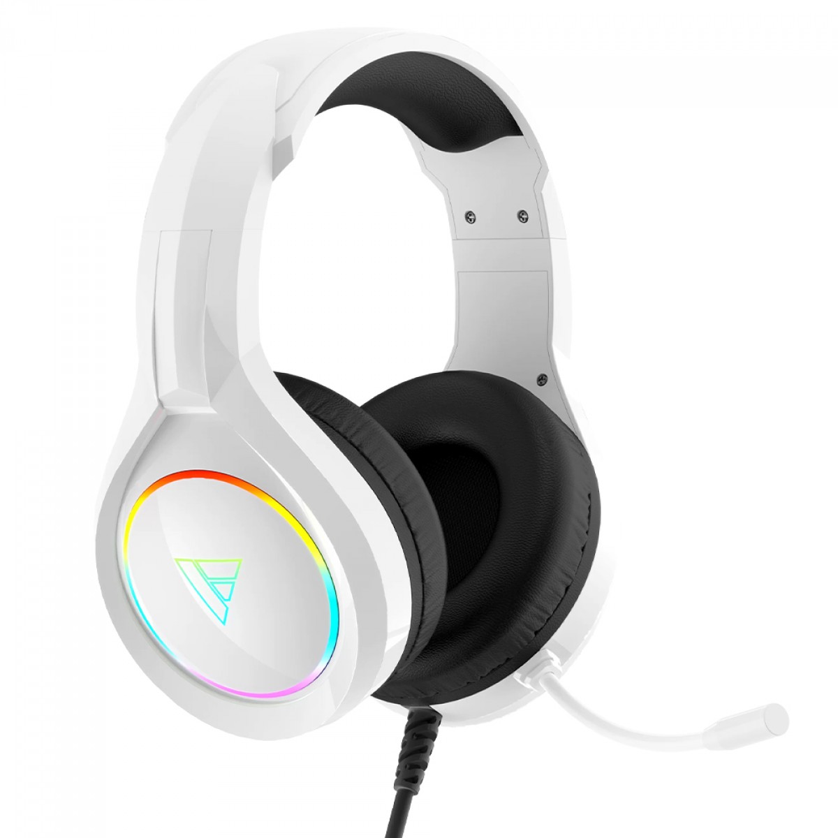 Headset Gamer Force One Titan, USB, 7.1 Surround, Drivers de 50mm, Branco, FR.AU.TT.01