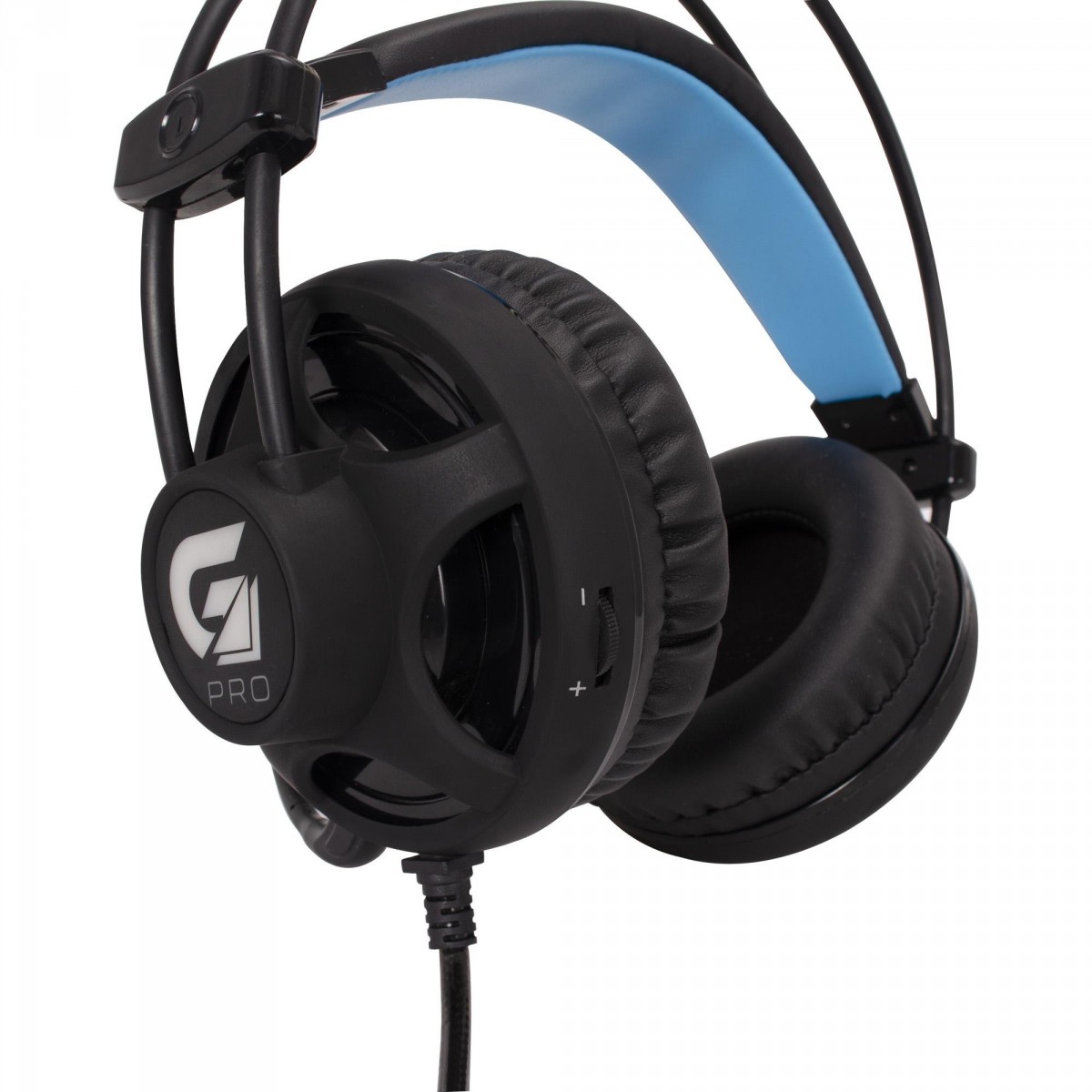 Headset Gamer Fortrek Pro H2 Led Azul Preto, 64390