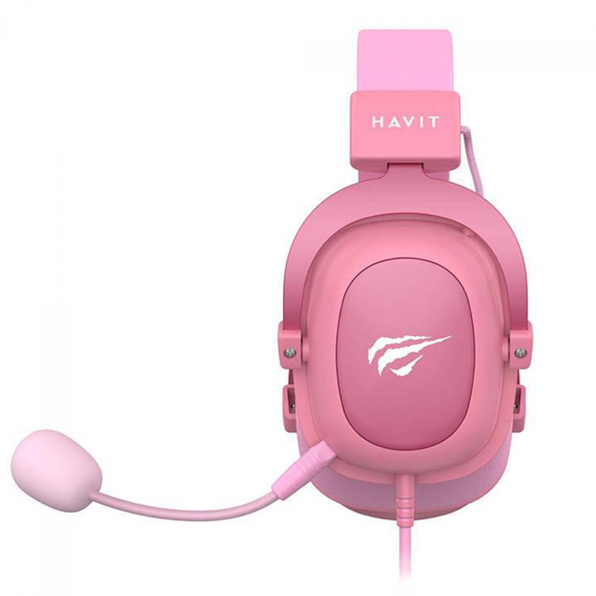 Headset Gamer Havit, 3.5mm, Drivers de 53mm, Múltiplas Plataformas, Pink, HV-H2002D