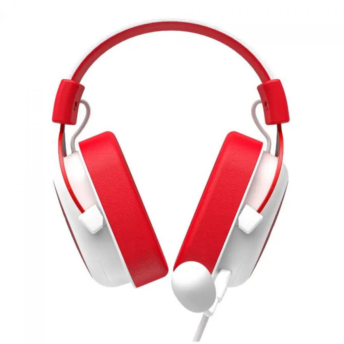 Headset Gamer Havit, 3.5mm, Drivers de 53mm, Múltiplas Plataformas, White/Red, HV-H2002D