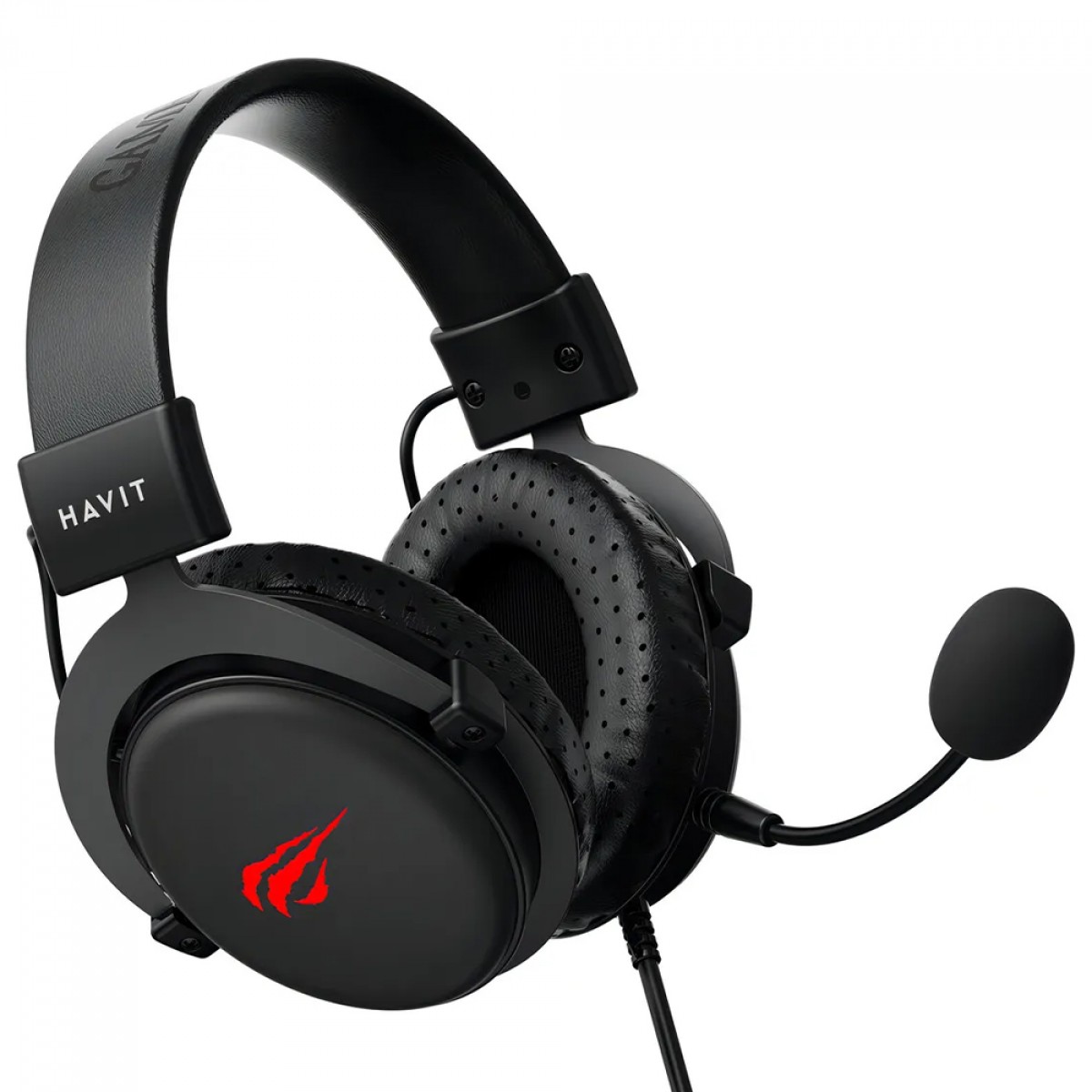 Headset Gamer Havit Gamenot H2015D, 3.5mm, Drivers de 50mm, Preto