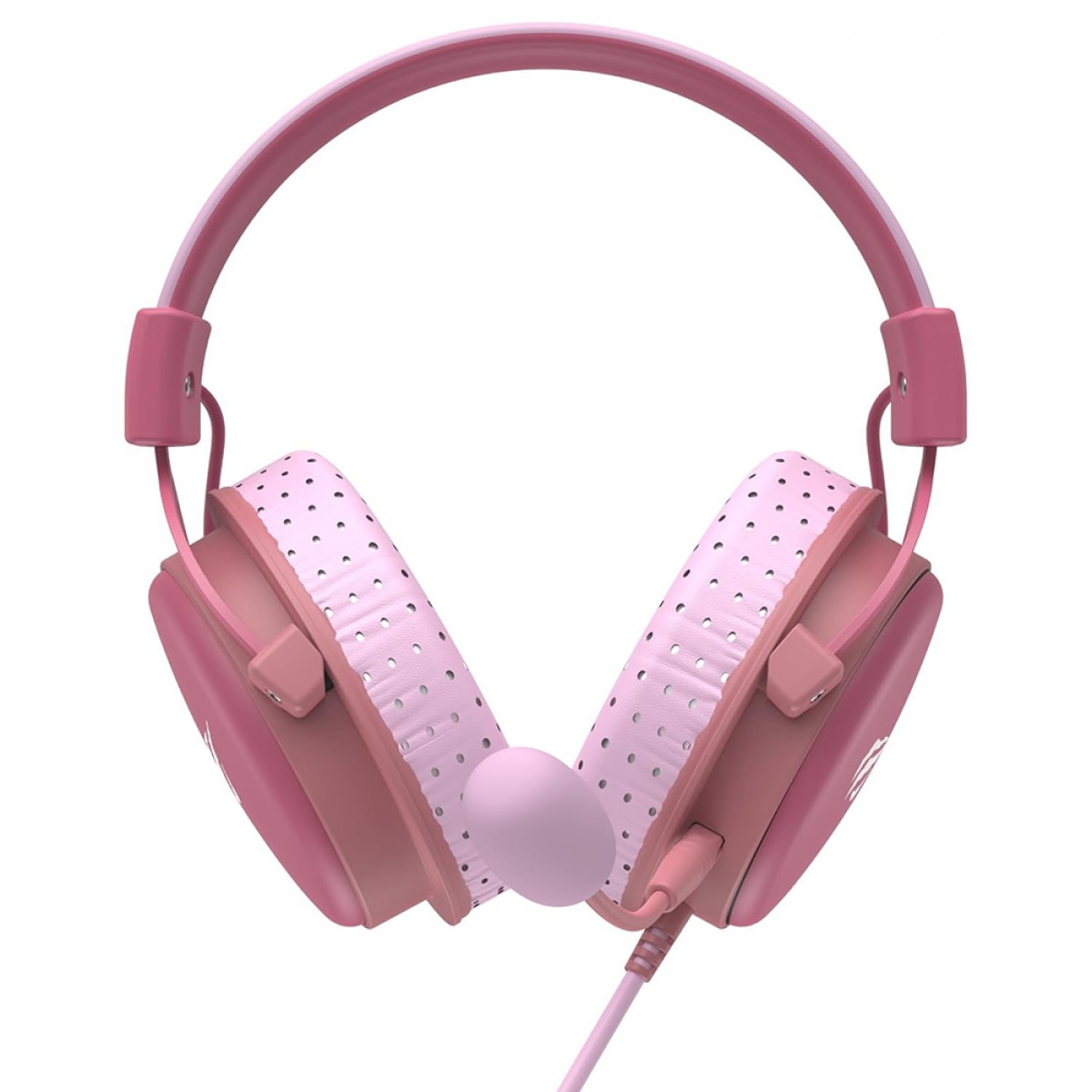 Headset Gamer Havit H2015D, 3.5mm, Drivers de 50mm, Rosa, H2015D-PINK