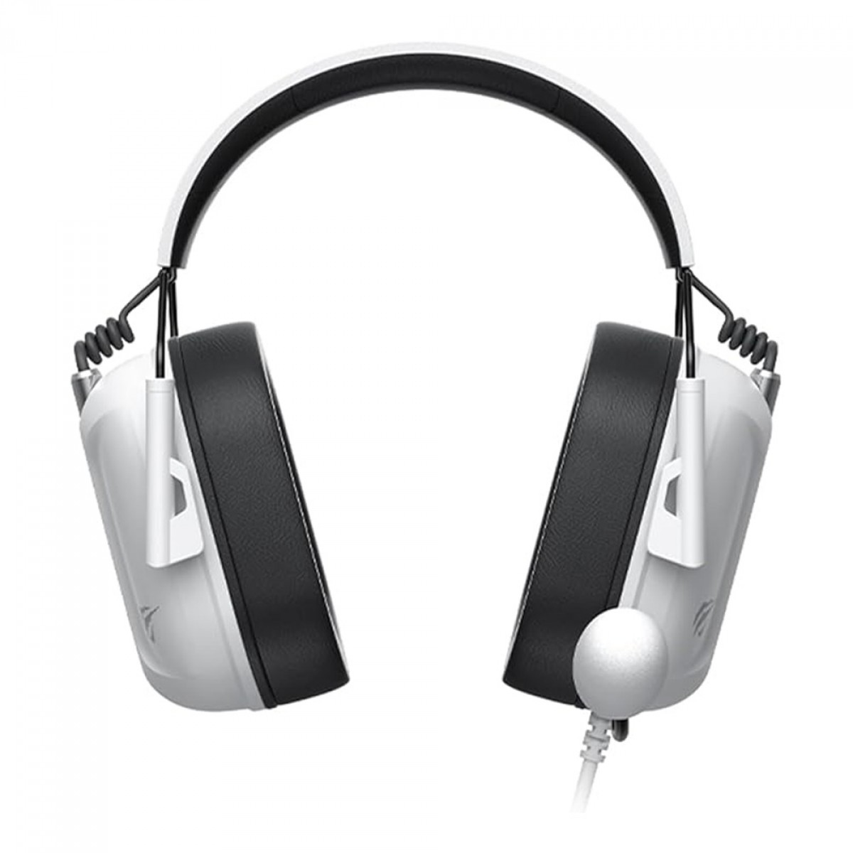 Headset Gamer Havit H2033D, 3.5mm, Drivers de 50mm, Branco e Preto, H2033D-WHT