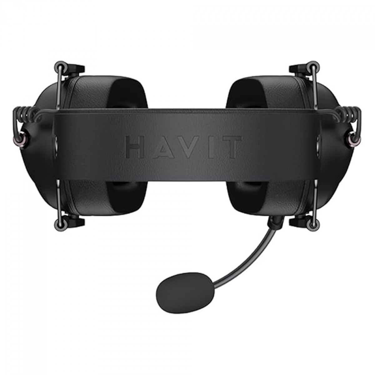 Headset Gamer Havit H2033D, 3.5mm, Drivers de 50mm, Preto, H2033D-BLK