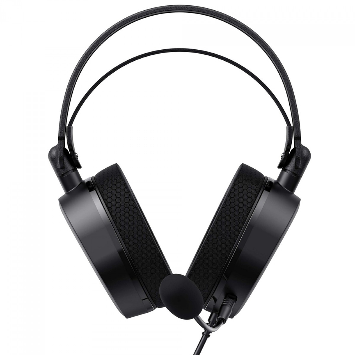 Headset Gamer Havit H2038U Black, USB, RGB, Drivers de 50mm, 7.1 Virtual Surround, Múltiplas Plataformas, Preto