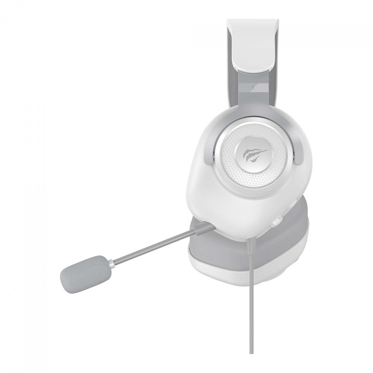Headset Gamer Havit H2230D, P3, Drivers de 50mm, Microfone Destacável, Branco, H2230D-WHT