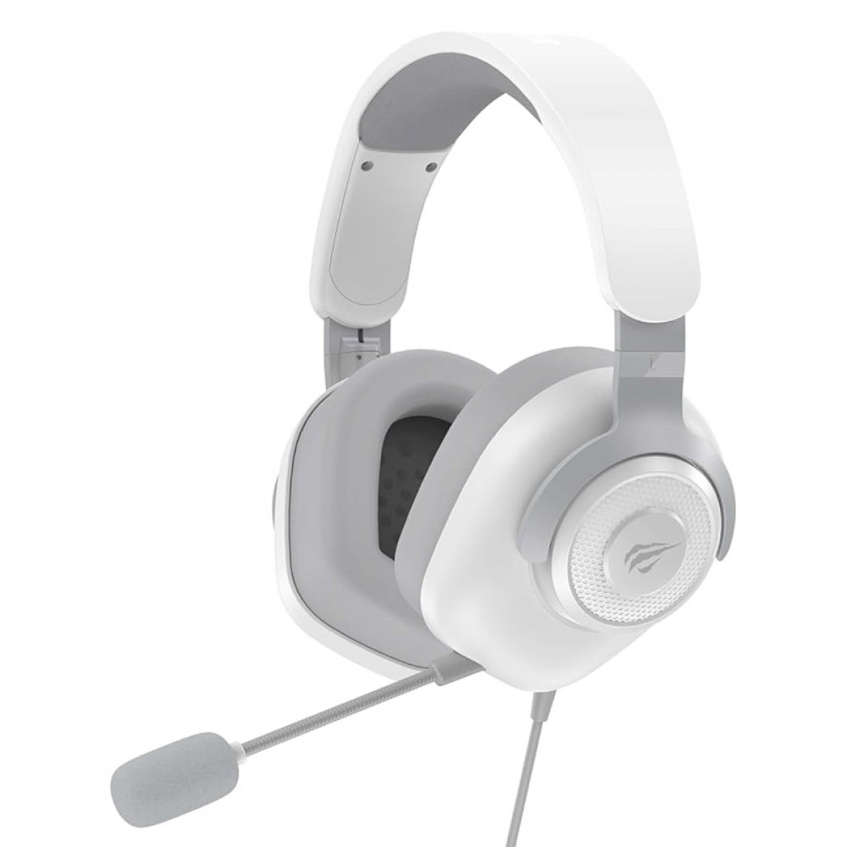 Headset Gamer Havit H2230D, P3, Drivers de 50mm, Microfone Destacável, Branco, H2230D-WHT