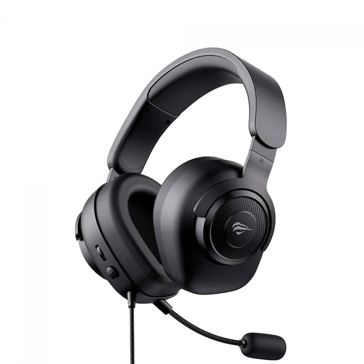 Headset Gamer Havit H2230D, P3, Drivers de 50mm, Microfone Destacável, Preto, H2230D-BLK