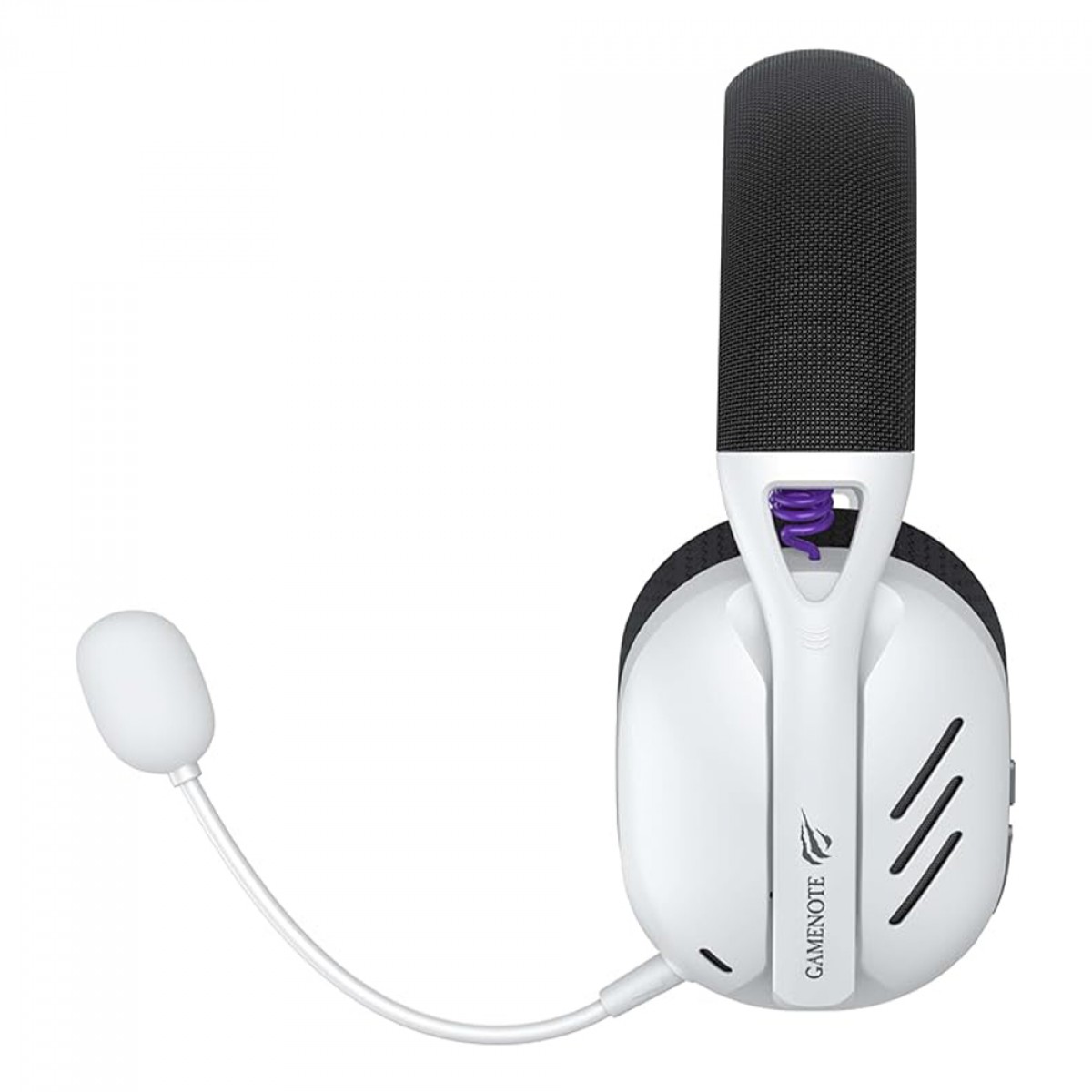 Headset Gamer Havit Quad-Mode Fuxi-H3, Wireless, Bluetooth, USB, 3.5mm, Drivers de 40mm, White/Black, HVGMH-Fuxi-H3-WB