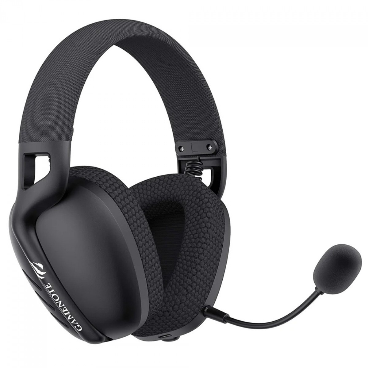 Headset Gamer Havit Quad-Mode Fuxi-H6, Wireless, Bluetooth, USB, 3.5mm, Drivers de 40mm, Preto, FUXI H6-BLK
