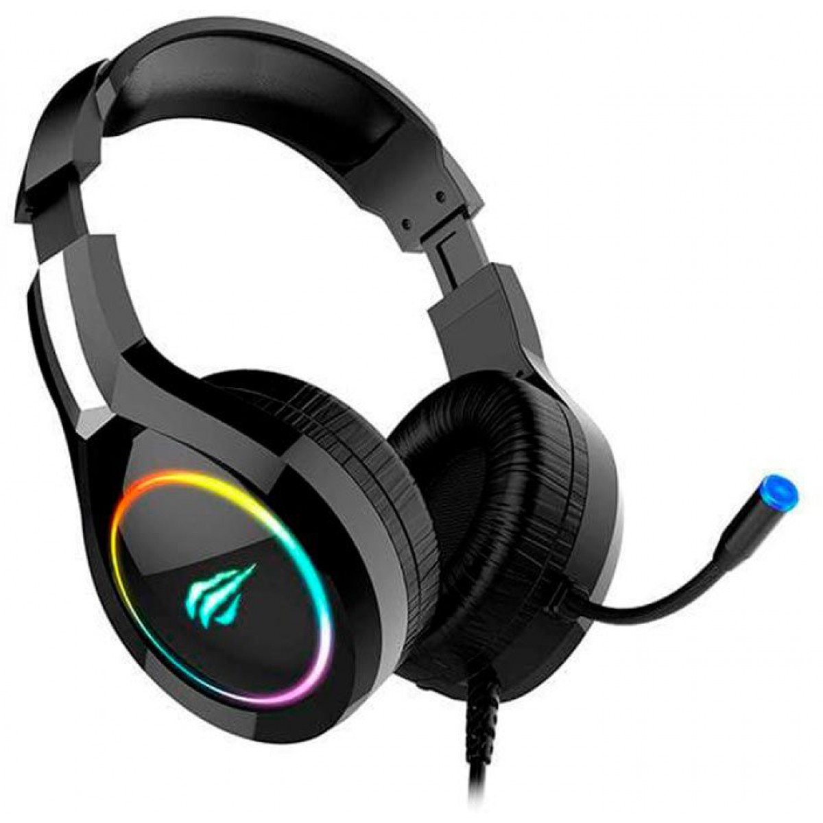 Headset Gamer Havit RGB HV-H2232D, Black 