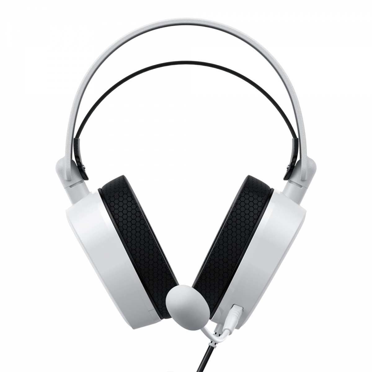 Headset Gamer Havit USB 7.1 H2038U, RGB, Surround 7.1, Drivers de 50mm, Branco, HVGMH-H2038U-WB