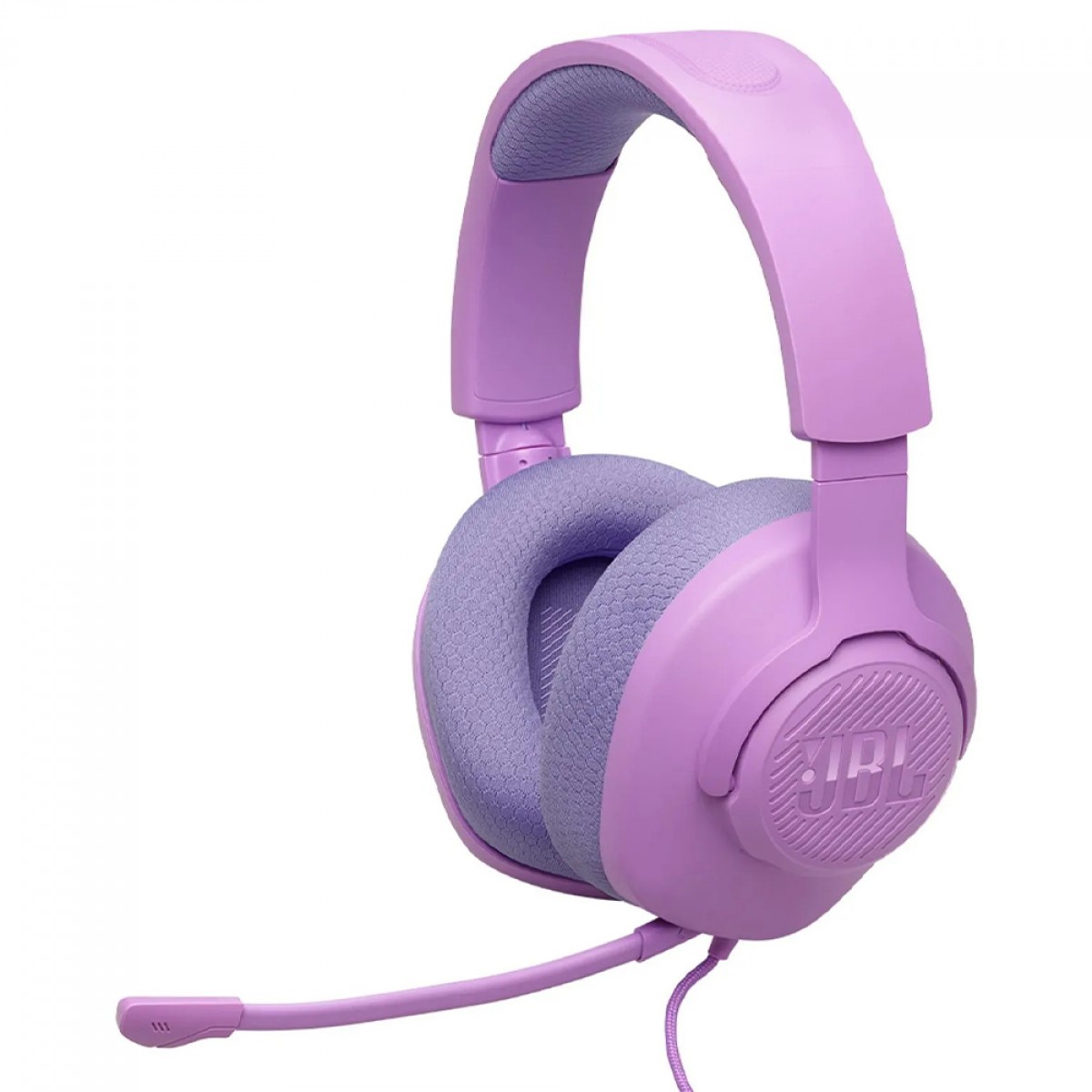 Headset Gamer JBL Quantum 100 M2, Drivers de 40mm, Rosa, JBLQTUM100M2PUR