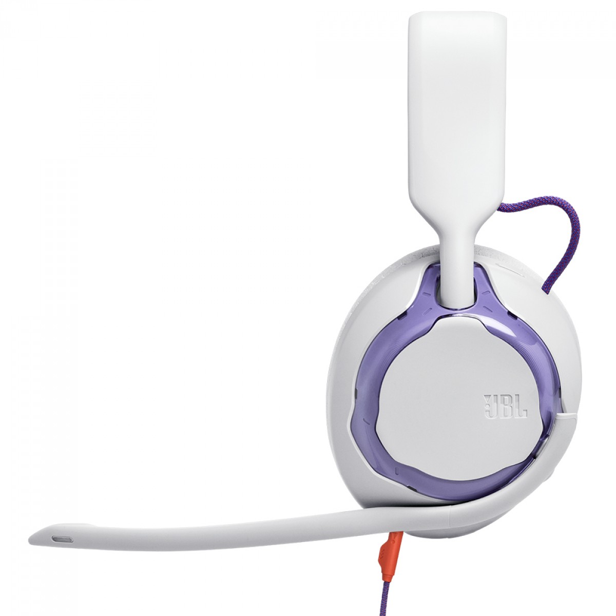 Headset Gamer JBL Quantum 250 White, 3.5mm, Drivers de 50mm, Microfone Destacável, Branco, JBLQTUM250WHT