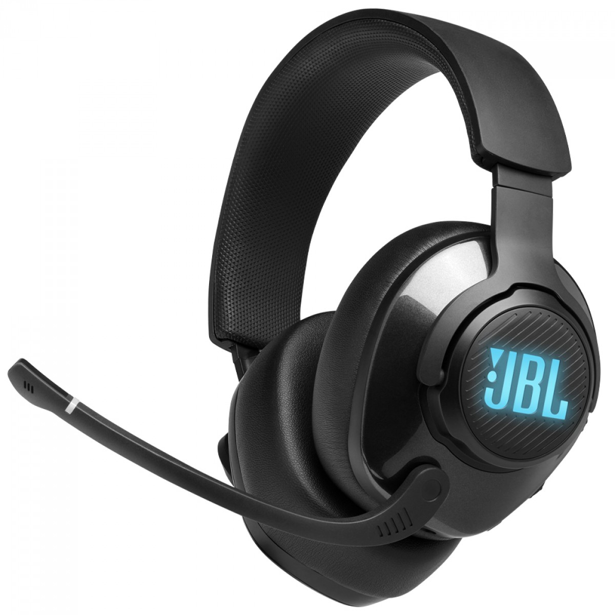 Headset Gamer JBL Quantum 400, RGB, Drivers de 50mm, Preto, JBLQUANTUM400BLK