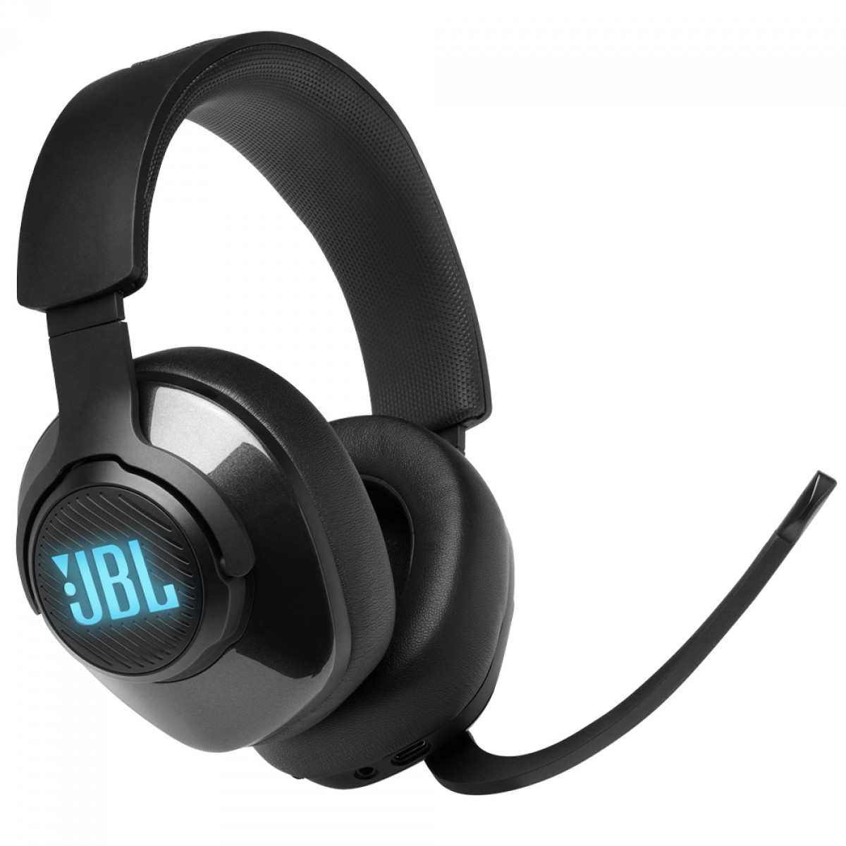 Headset Gamer JBL Quantum 400, RGB, Drivers de 50mm, Preto, JBLQUANTUM400BLK