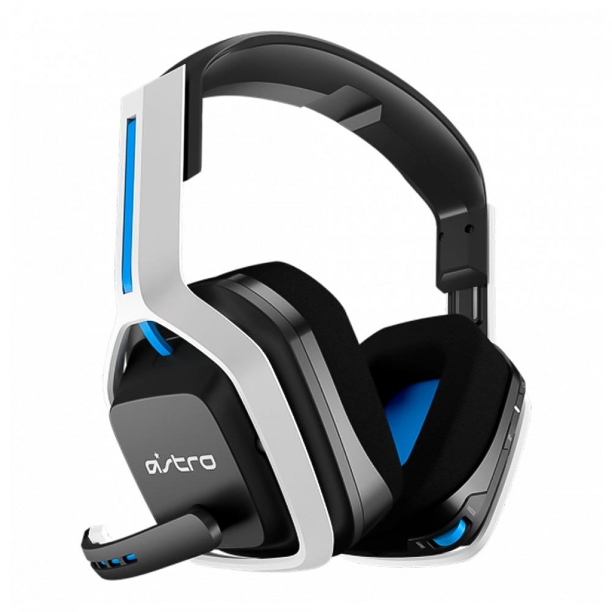 Headset Gamer Logitech Astro A20 Gen 2, USB, PS5/4, PC/MAC, White/Blue, 939-001877