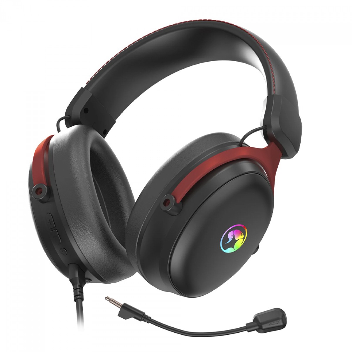 Headset Gamer Marvo HG9076W Tactic X Pro, 2.4G/Bluetooth, RGB, Drivers de 53mm, Black, HG9076W