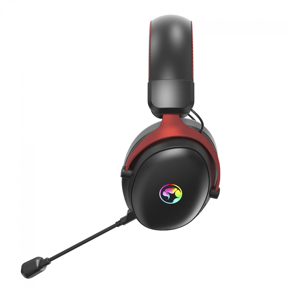 Headset Gamer Marvo HG9076W Tactic X Pro, 2.4G/Bluetooth, RGB, Drivers de 53mm, Black, HG9076W