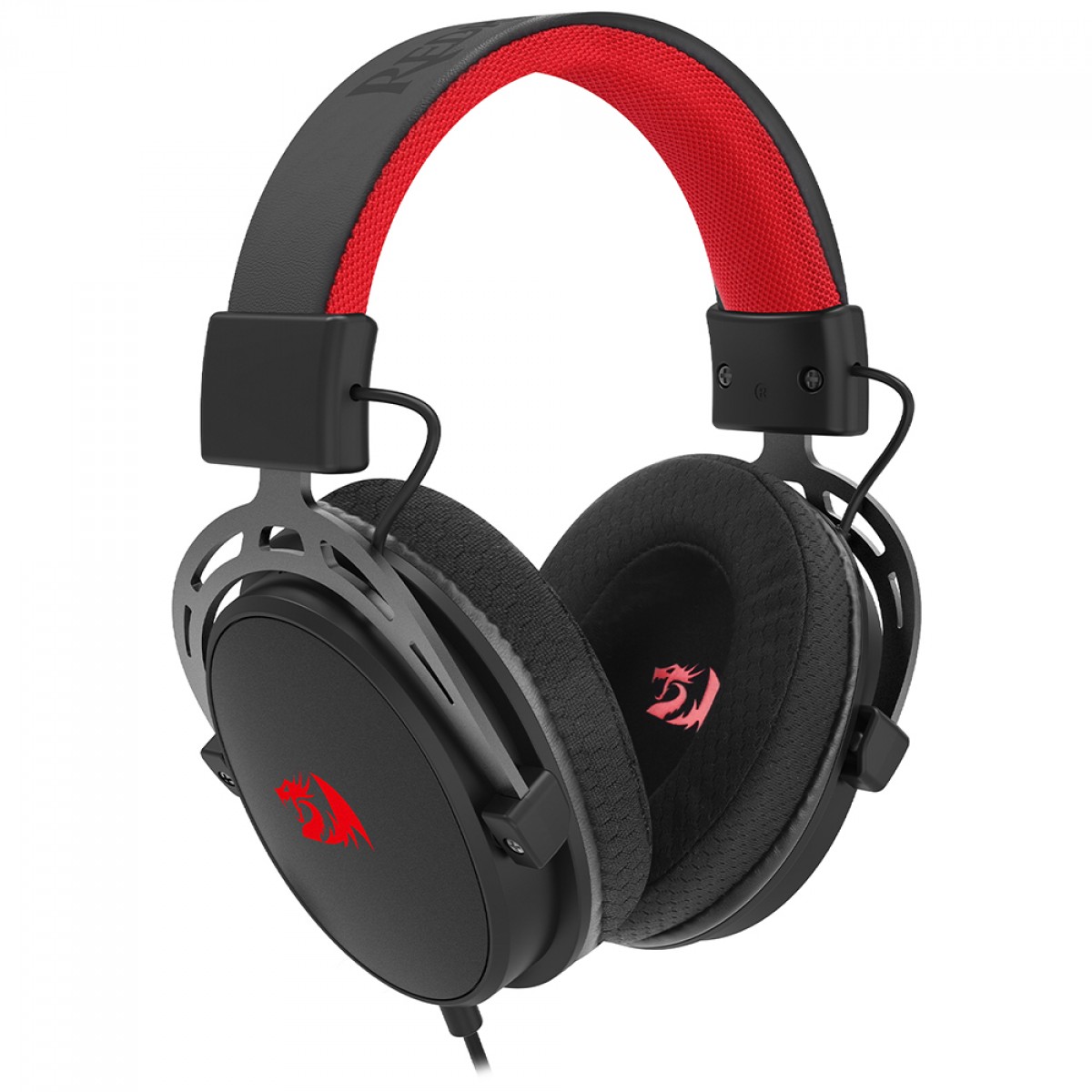 Headset Gamer Redragon Cragblade H541, Drivers de 53mm, 3.5mm, Preto