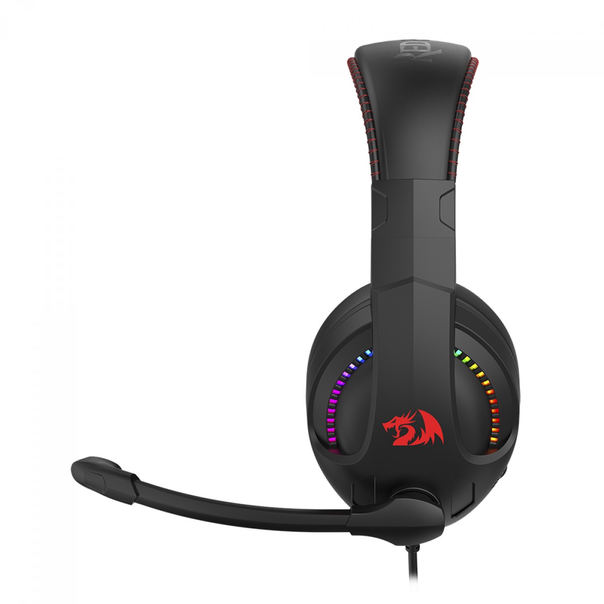 Headset Gamer Redragon Cronus RGB, 3.5mm, Drivers de 40mm, Preto, H211-RGB