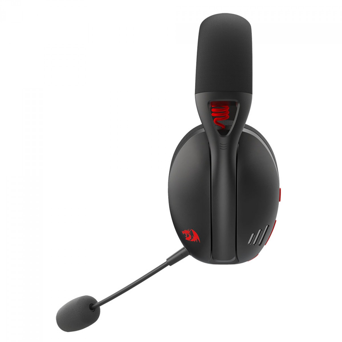 Headset Gamer Redragon Ire, Wireless, Drivers de 40mm, Black, H848