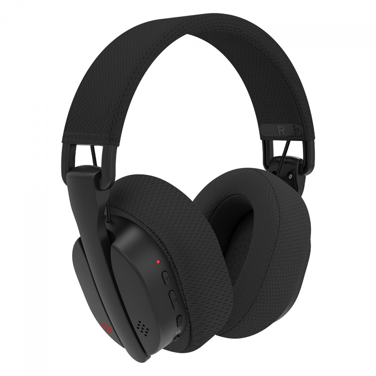 Headset Gamer Redragon Luce H888, Sem Fio, Bluetooth/2.4GHz, Drivers de 40mm, Black