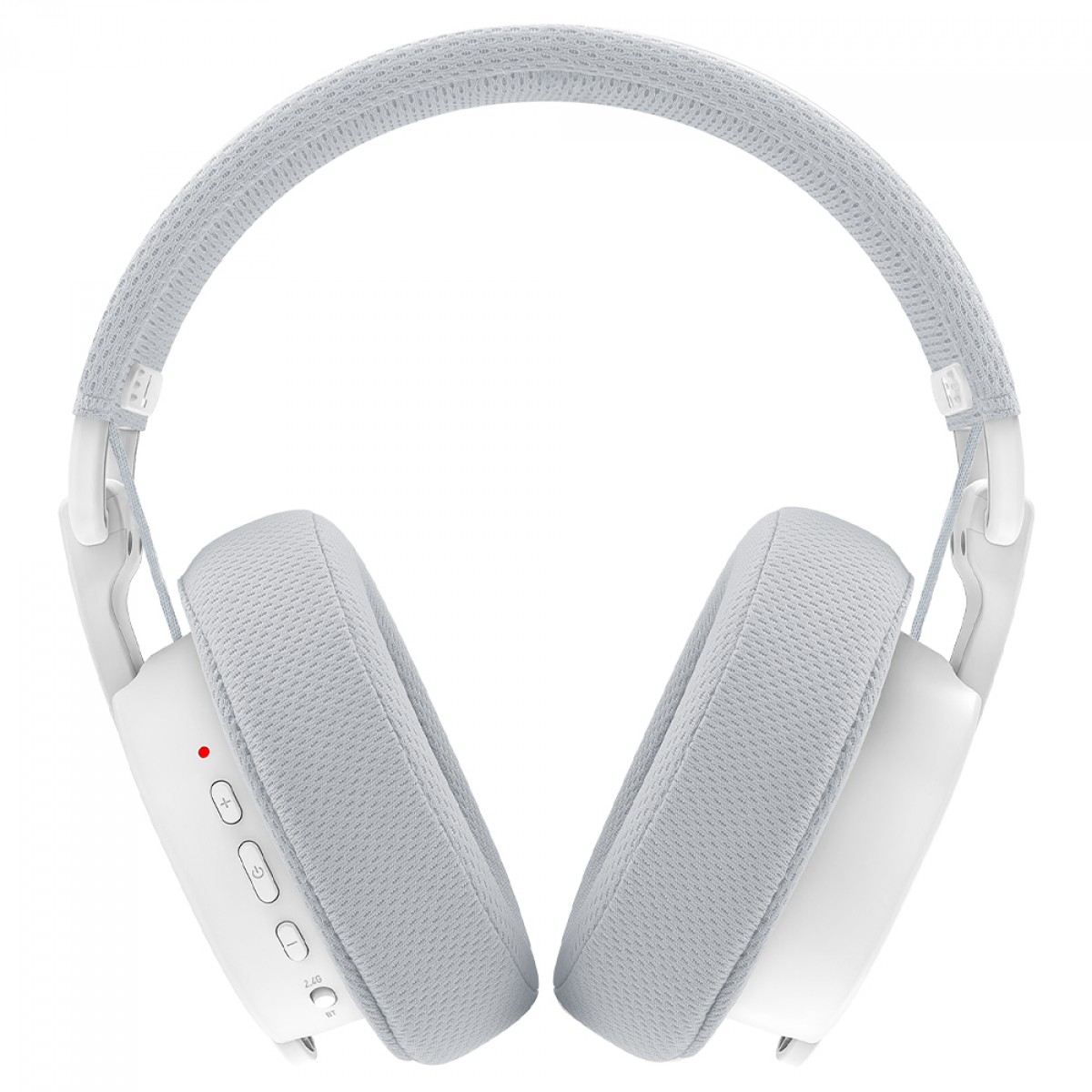 Headset Gamer Redragon Luce H888W, Sem Fio, Bluetooth/2.4GHz, Drivers de 40mm, Branco